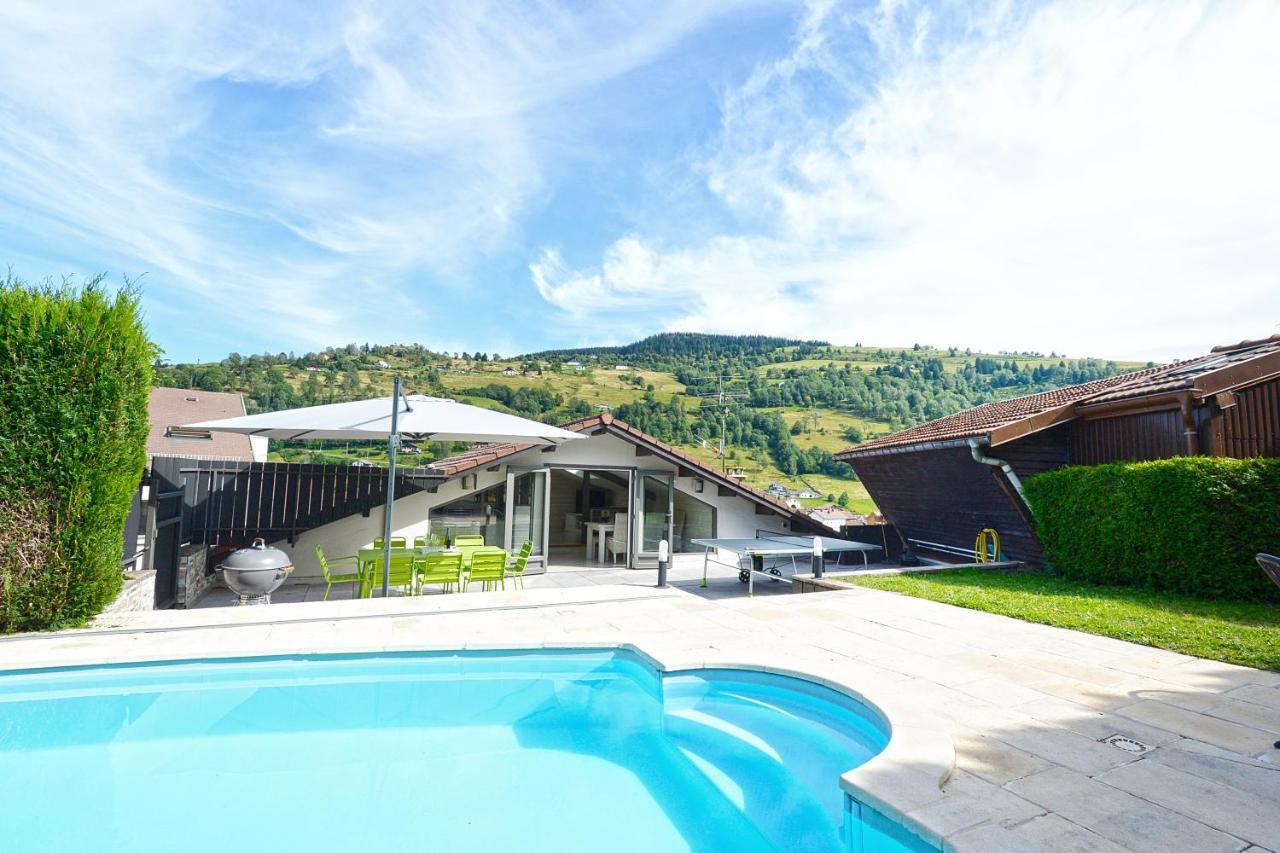 Bargkass - Vue Montagne Et Piscine Villa La Bresse Exterior foto